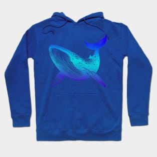 majestic life of whale Hoodie